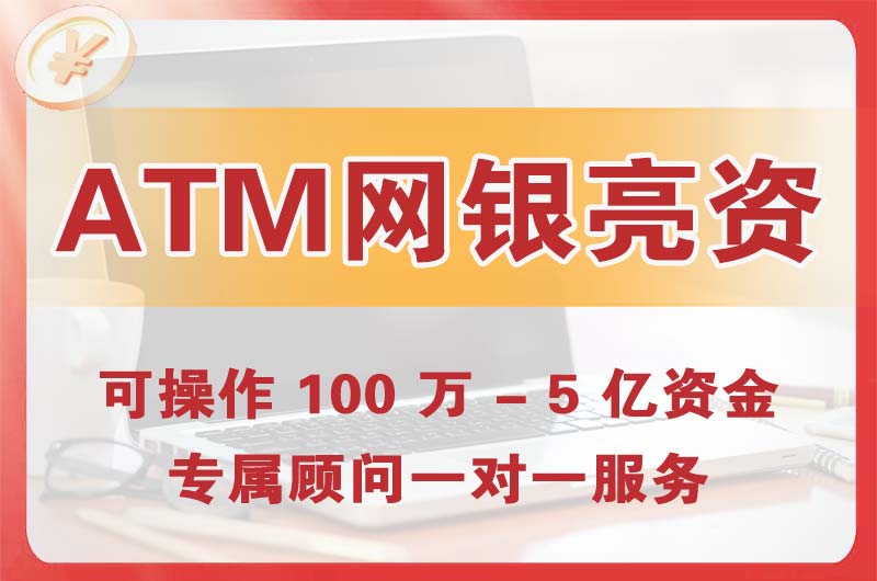 阳新ATM机、网银亮资显账
